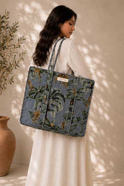 Savanna Grey - Tote