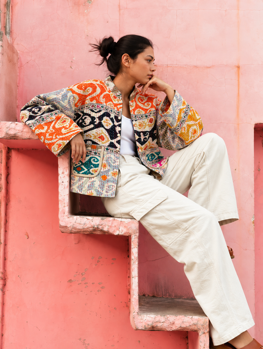 NOMAD TAPESTRY - KANTHA JACKET