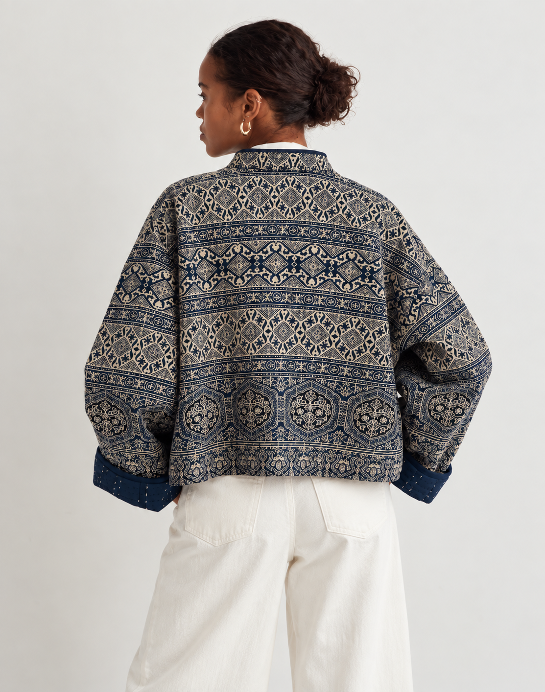 RUMI AJRAK - KANTHA JACKET