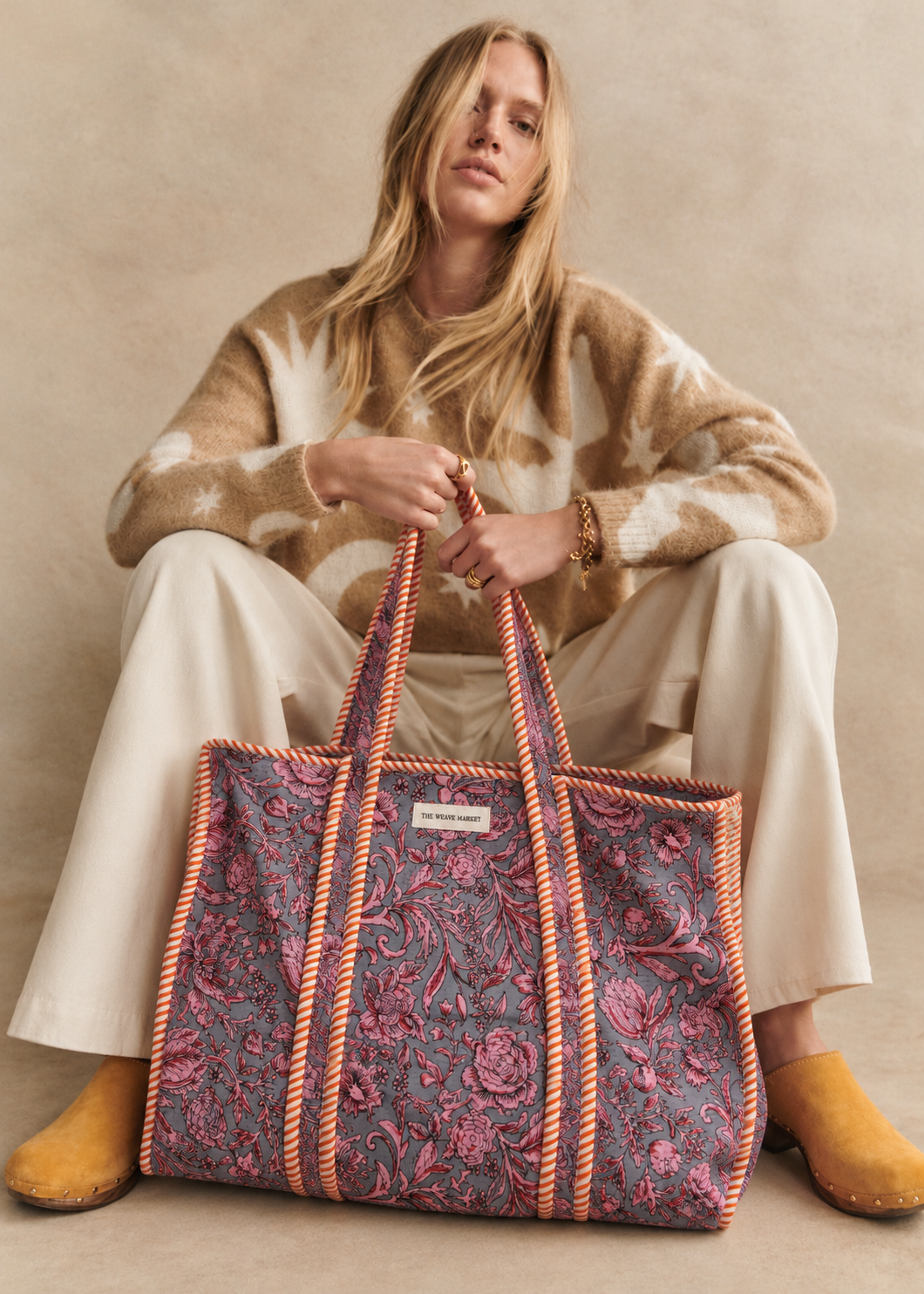 Mauve Meadow Tote