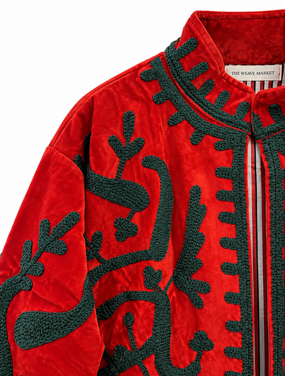 Ruby Vine - Velvet Jacket