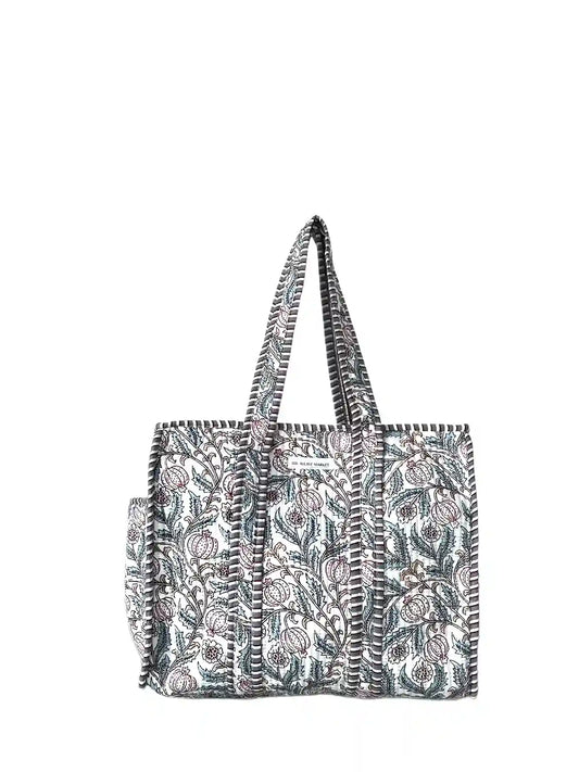Grey Blossom - Tote Bag