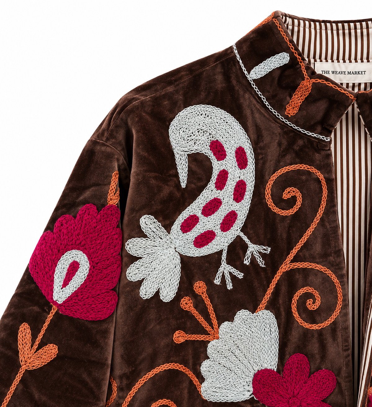 Enchanted Aviary - Velvet Jacket