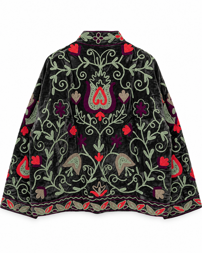 Jade Reverie -Velvet Jacket