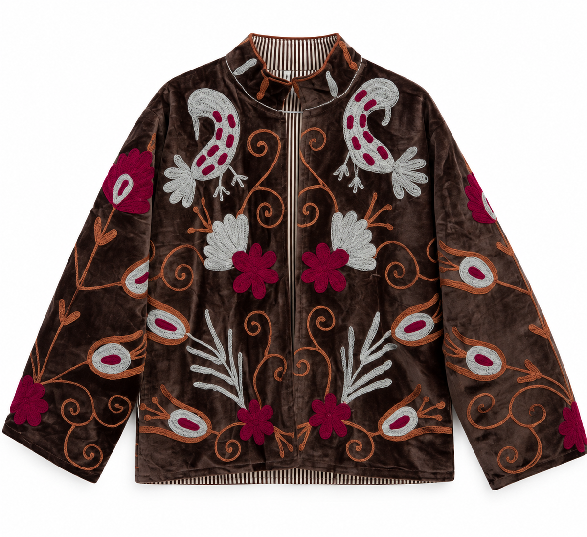 Enchanted Aviary - Velvet Jacket