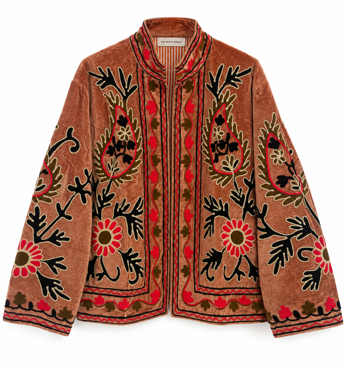 Ember Bloom -Velvet Jacket