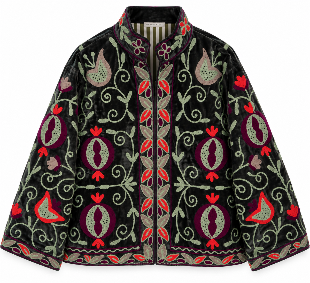 Jade Reverie -Velvet Jacket