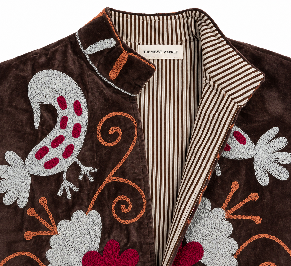 Enchanted Aviary - Velvet Jacket