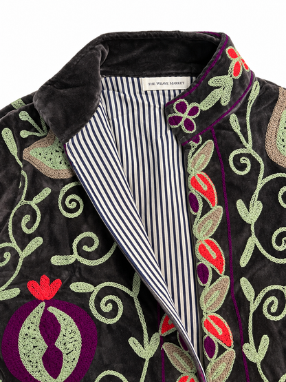 Jade Reverie -Velvet Jacket