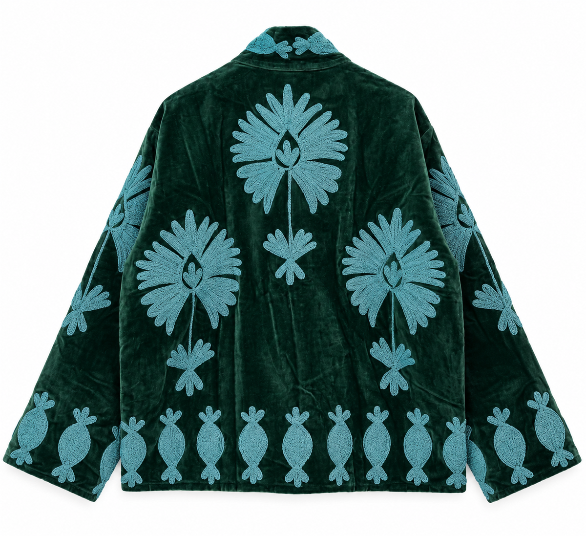 Medallion - Green velvet Jacket