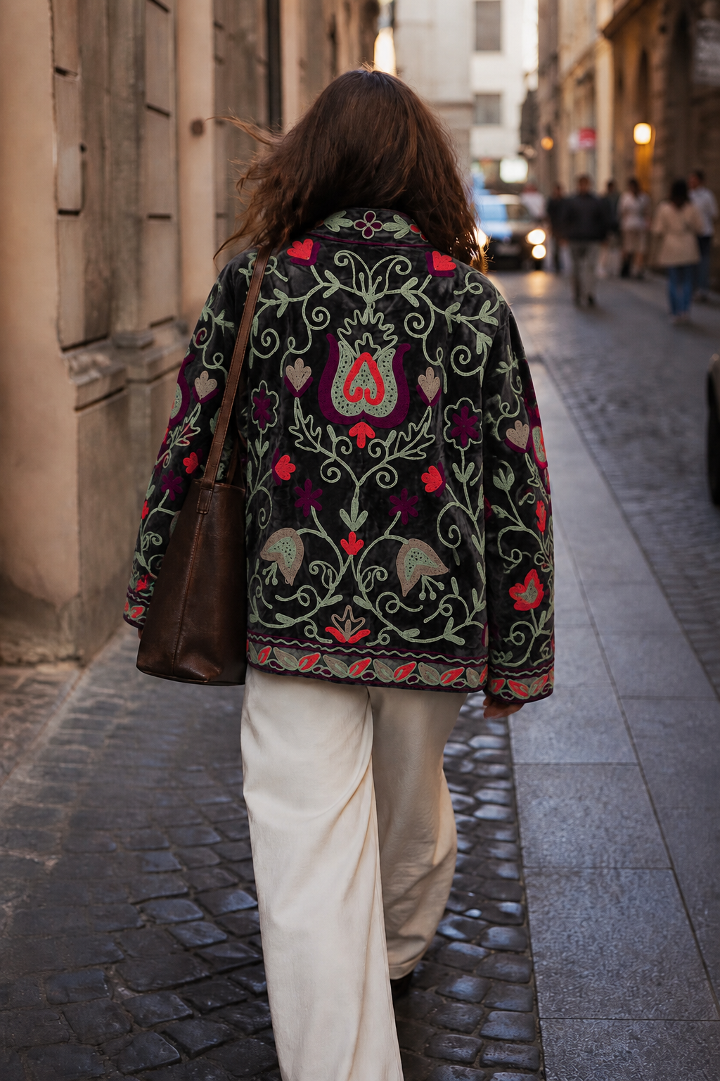 Jade Reverie -Velvet Jacket