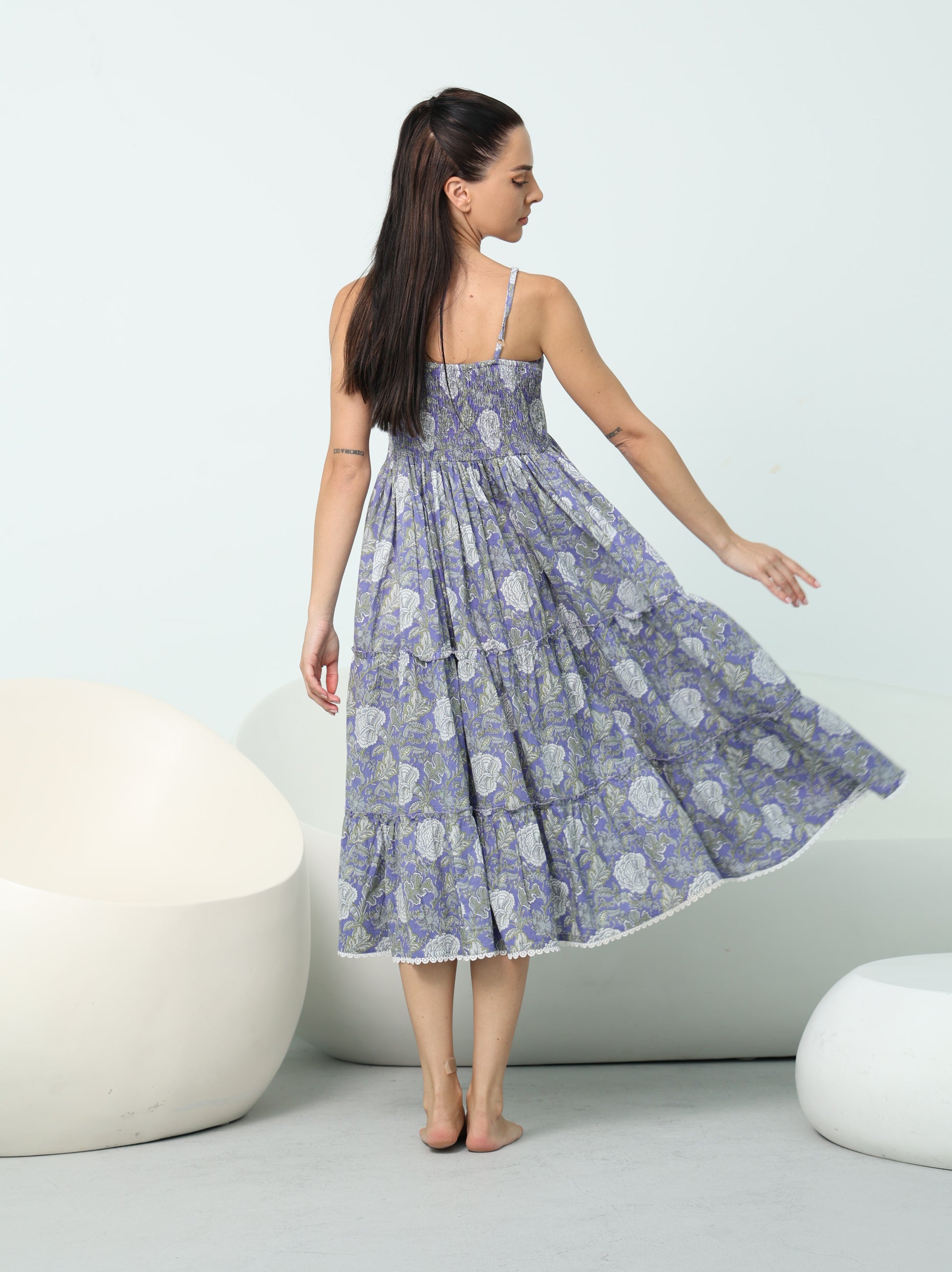 Flare Cotton Dress