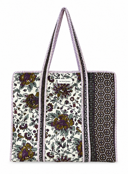 Floral & Patterned Tote Bag