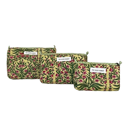 Floral Pouch Set