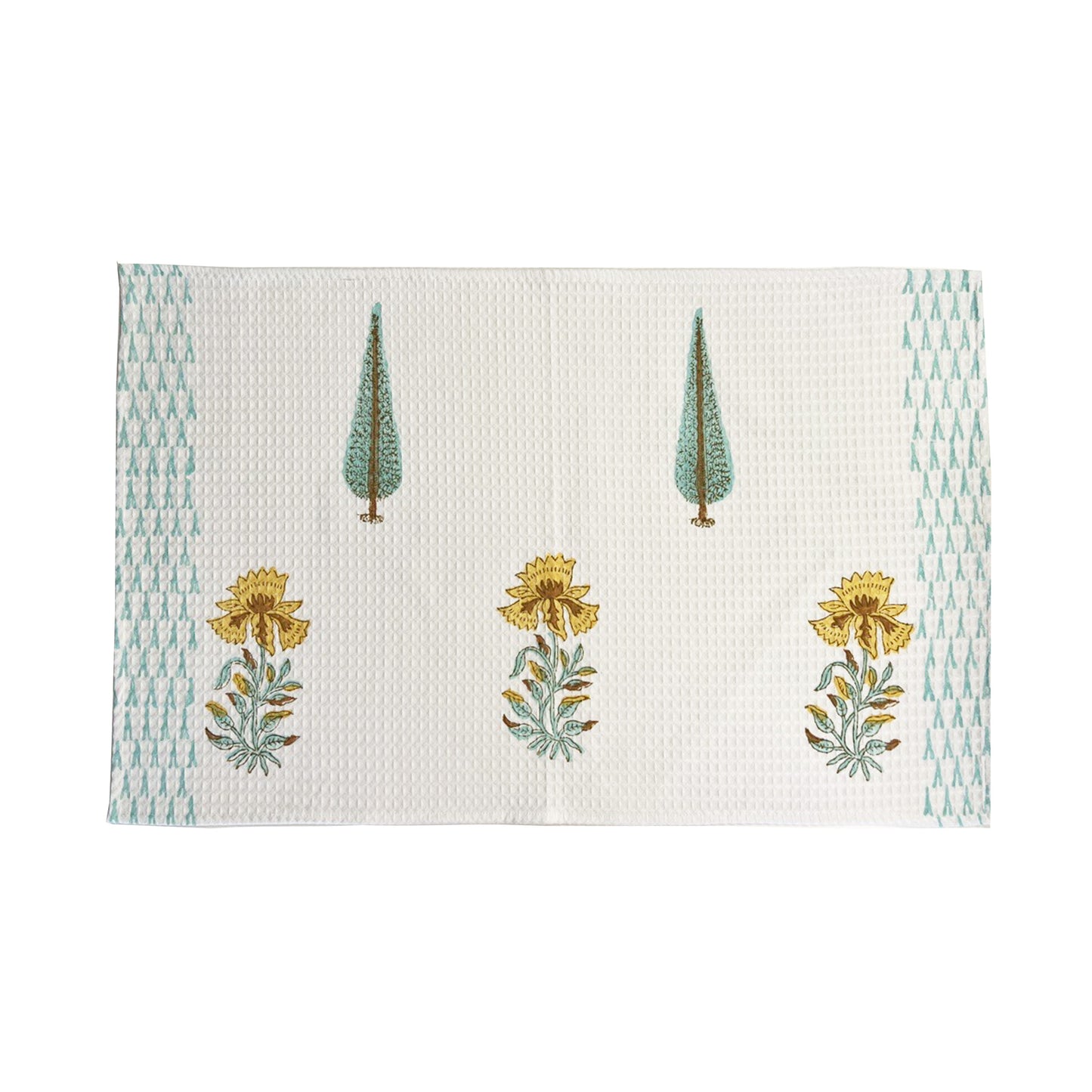 Floral Tree Pattern Hand Towel
