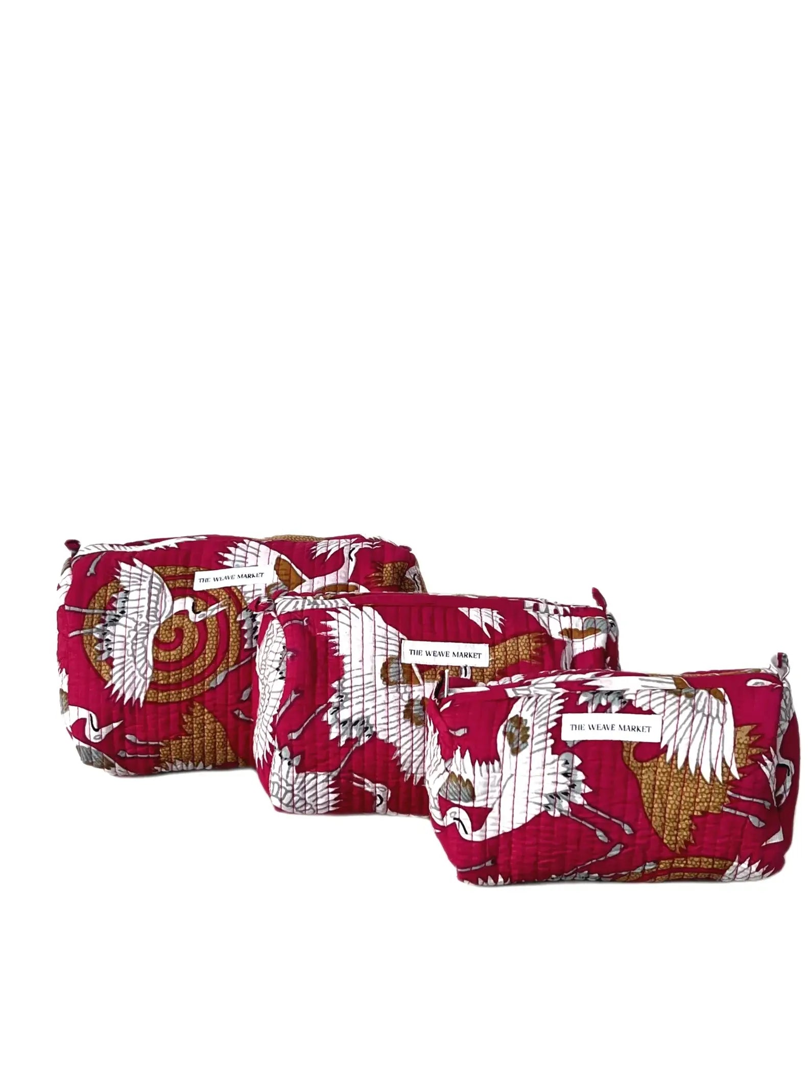 Flying Swan Pink Pouch 2