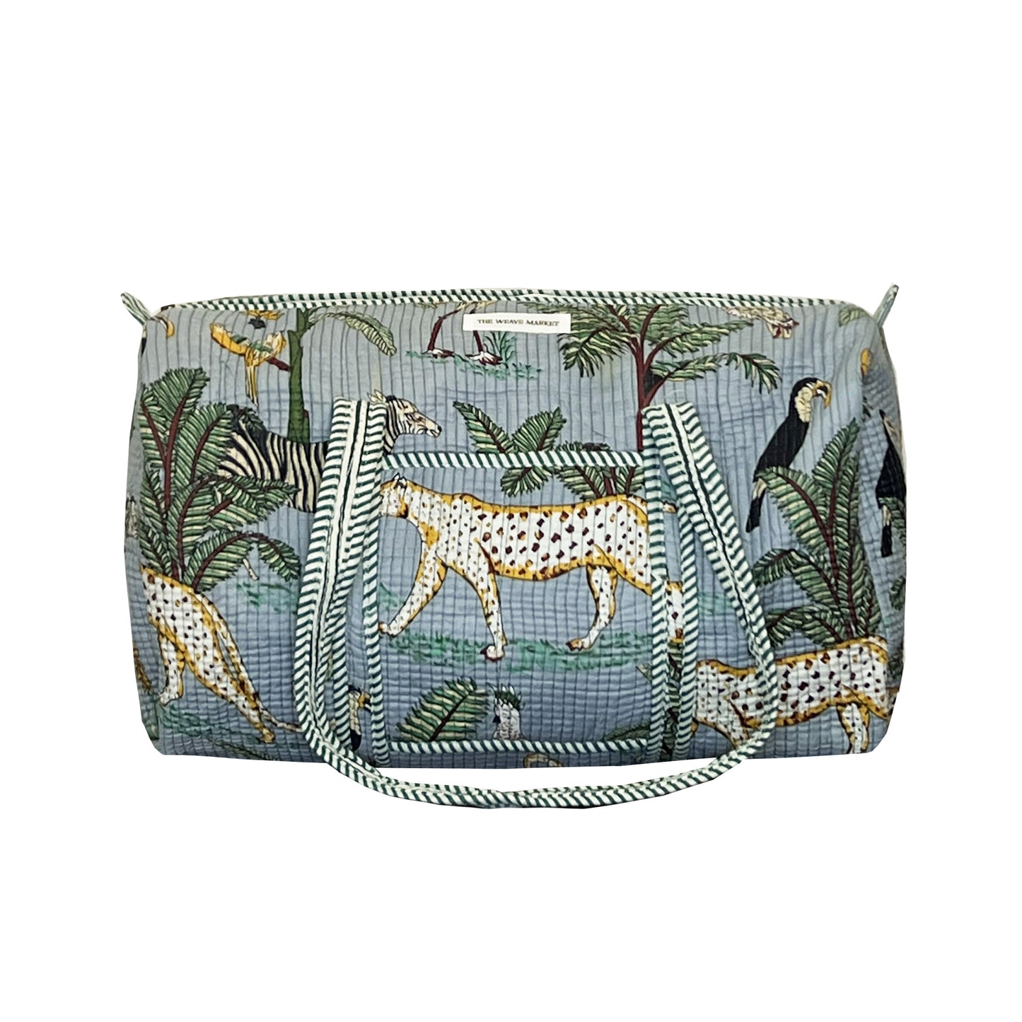 AFRICAN SAFARI - GREY DUFFLE BAG