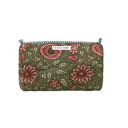Green Cosmetic Pouch