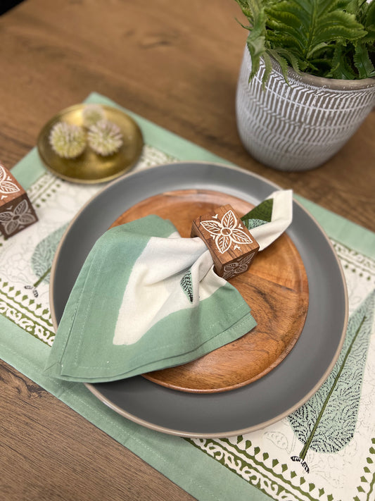 Green Cotton Napkin