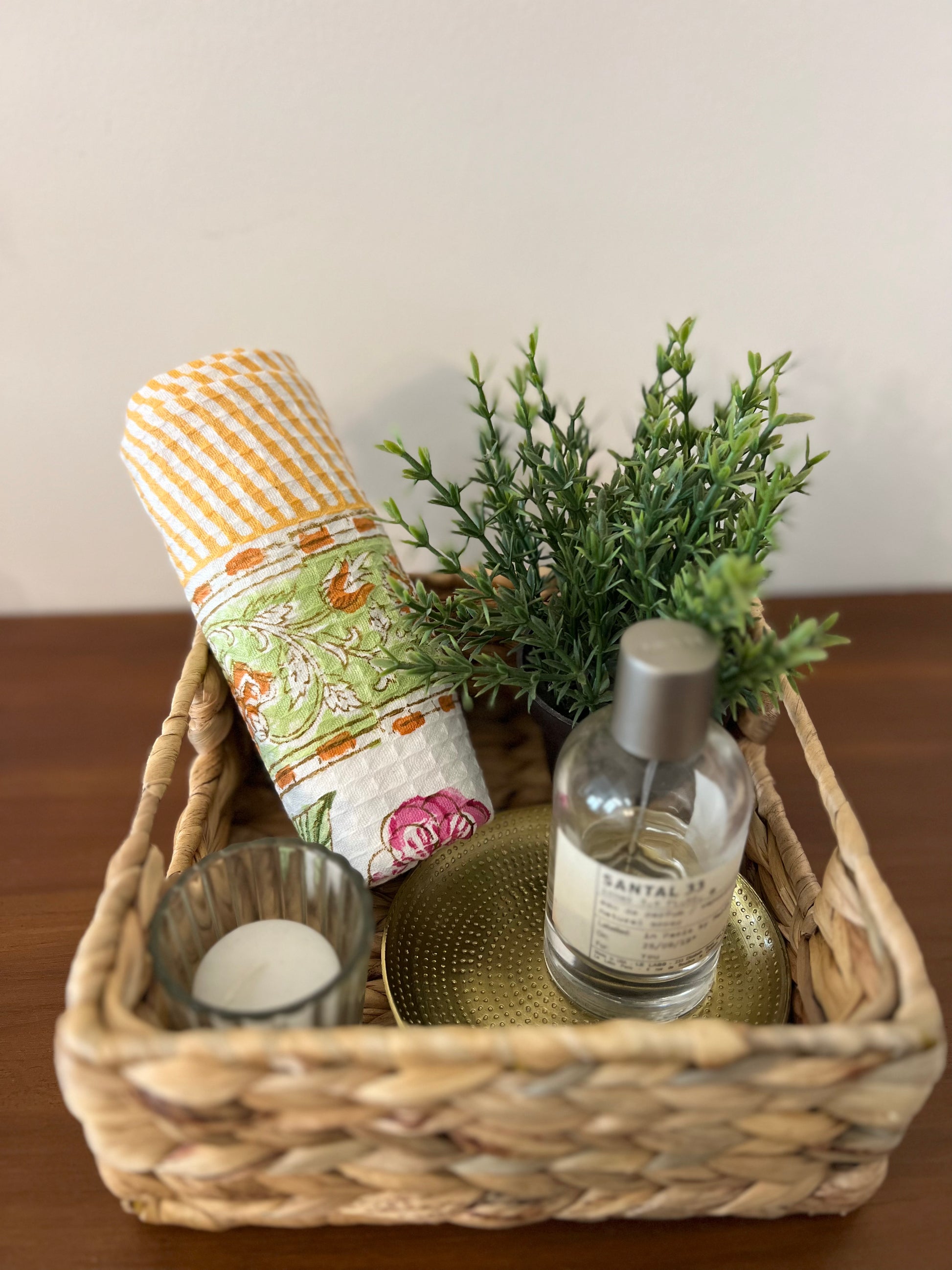 Hand Printed Hand Towel