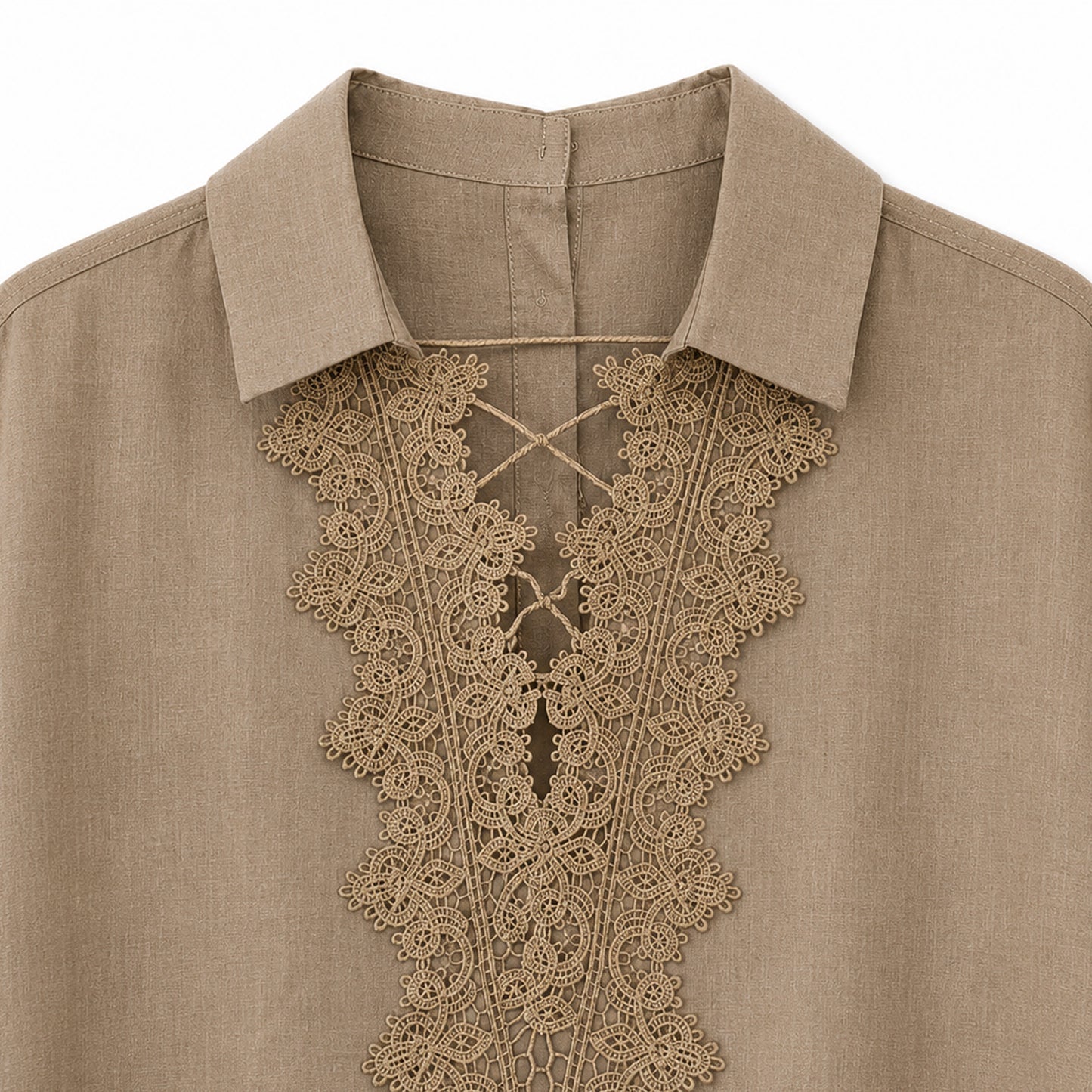 The Elara Linen Top