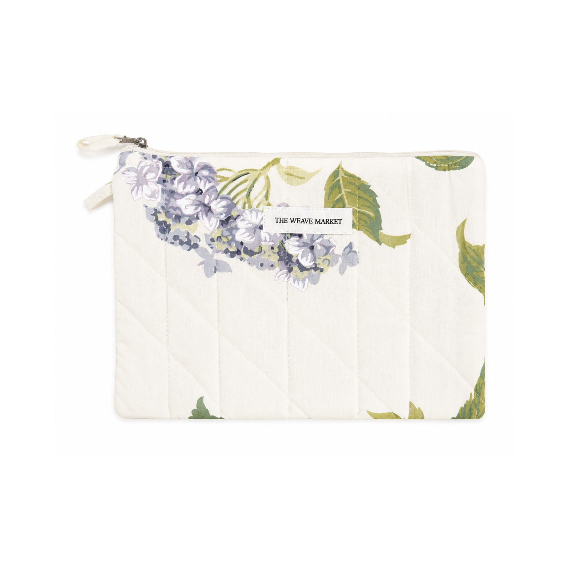 Lavender Flower Makeup Pouch