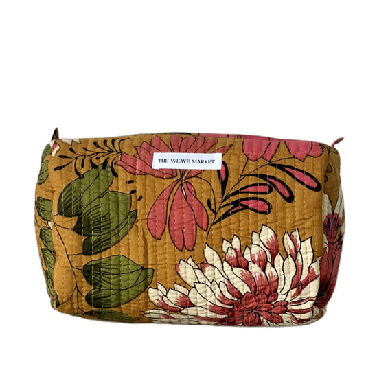 Le Jardin Mustard Pouch