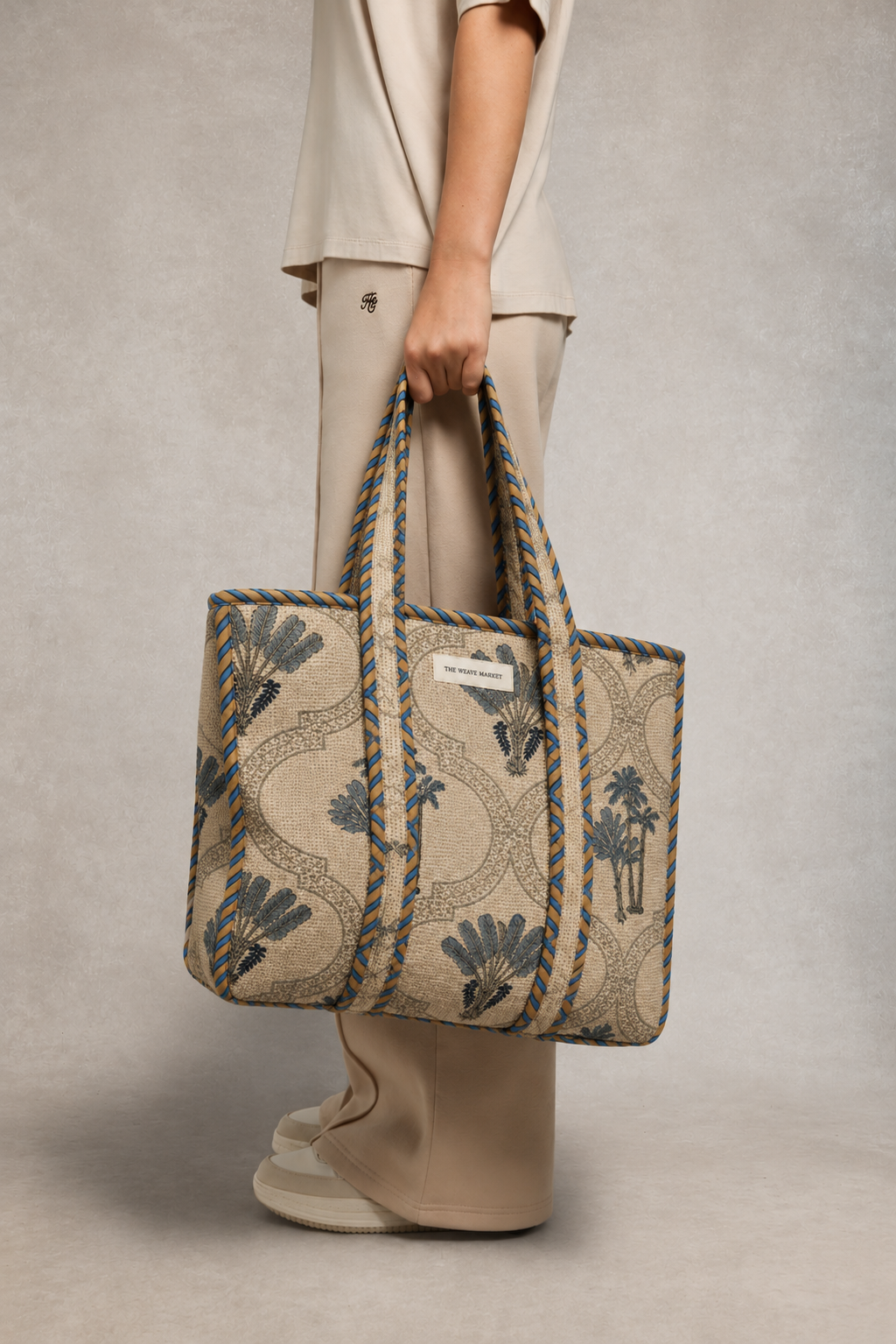 The Jaipur Palm Tote
