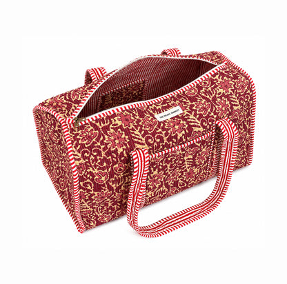 Mughlai print travel bag