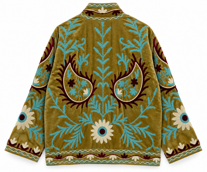 Olive Élan- Valvet jacket