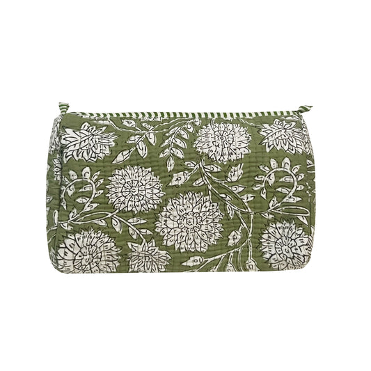 FLORA FOLK - GREEN POUCH ( Set of 3 )