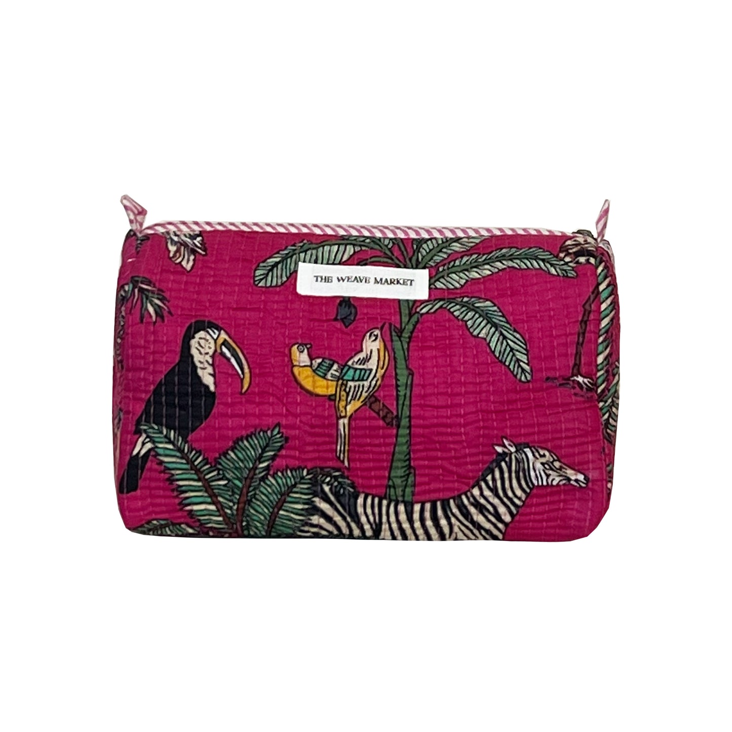 AFRICAN SAFARI - PINK POUCH (Set of 3)