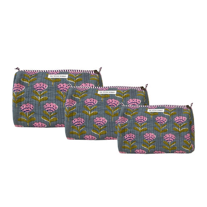 THE BLOOM TRAIL- POUCH (Set of 3)