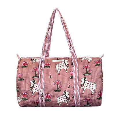 Pink Travel Duffle Bag