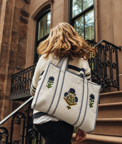 Blue Dahlia - Tote Bag