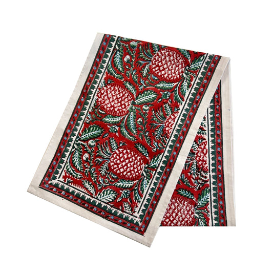 Red Green Table Runner