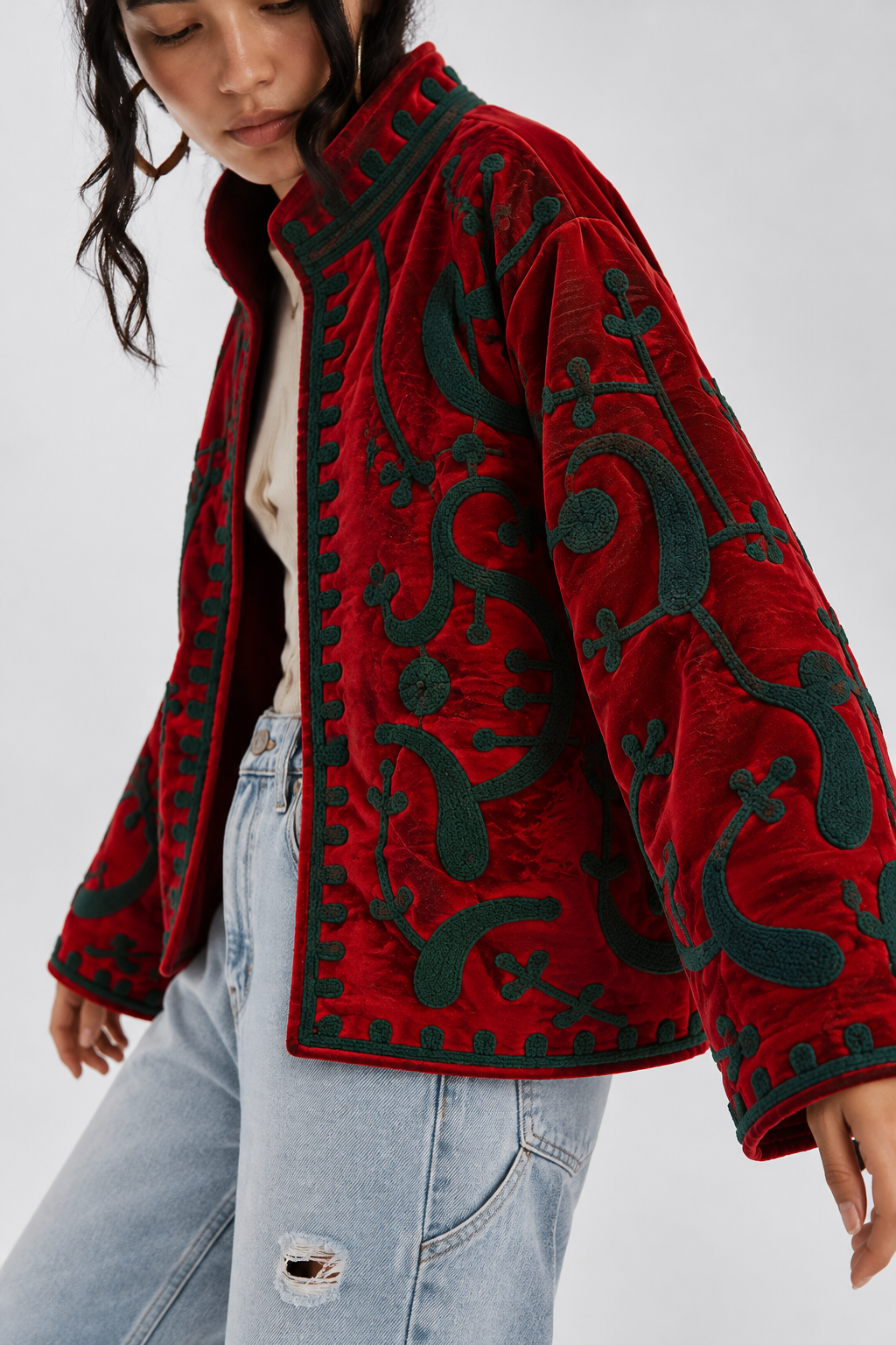Ruby Vine - Velvet Jacket