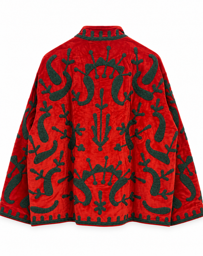 Ruby Vine - Velvet Jacket