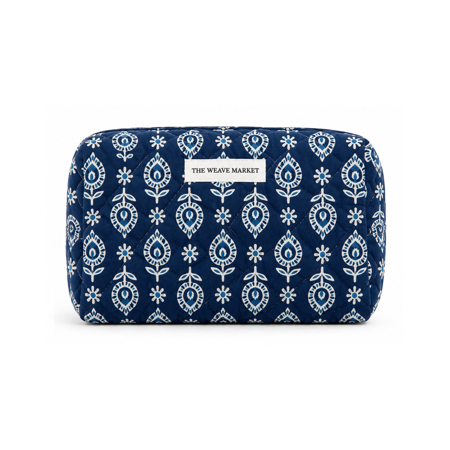 Sapphire Blue Cosmetic Pouch