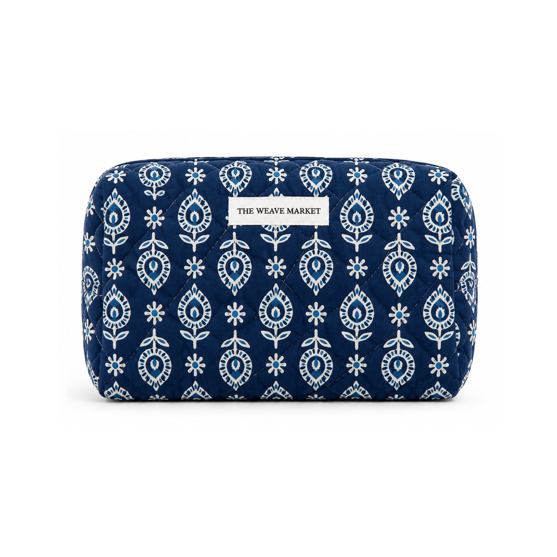 Sapphire Blue Cosmetic Pouch