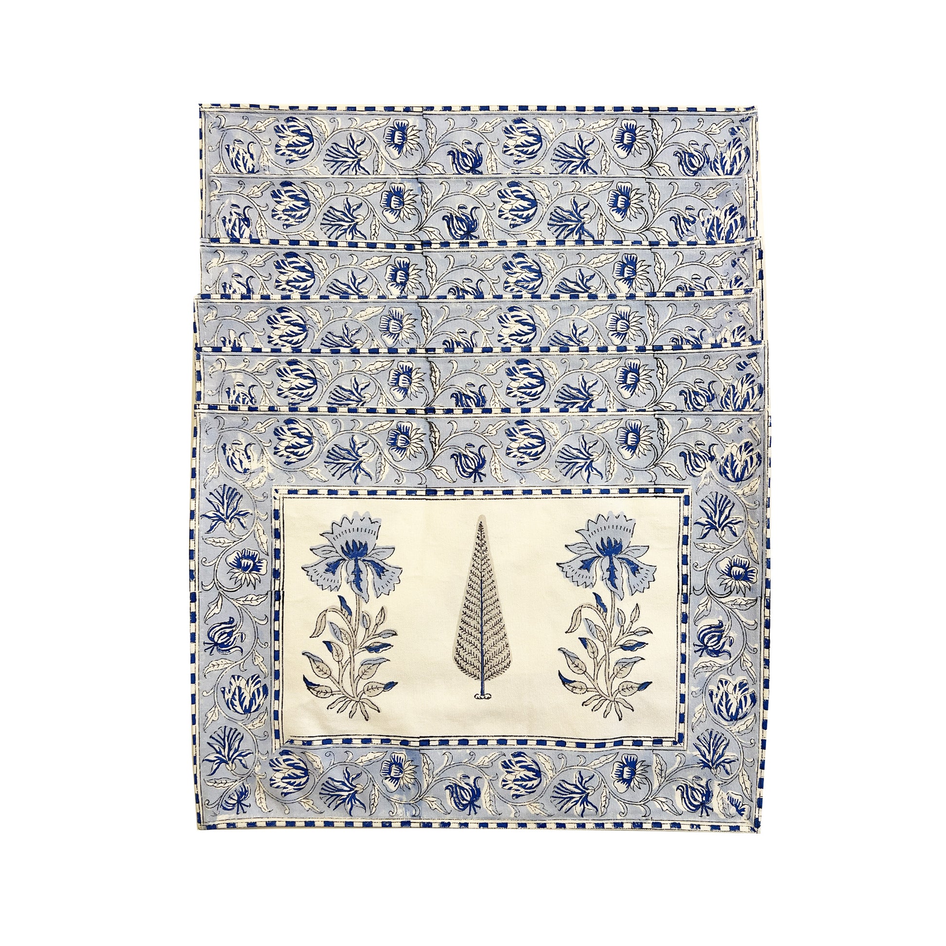 Set of 6 Floral Placemats