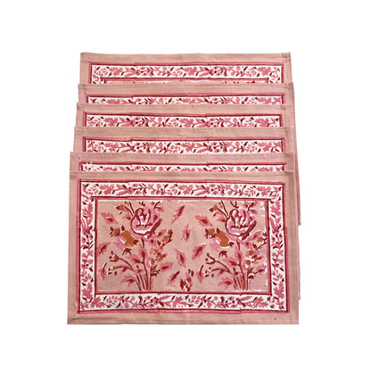 Set of Floral Placemats