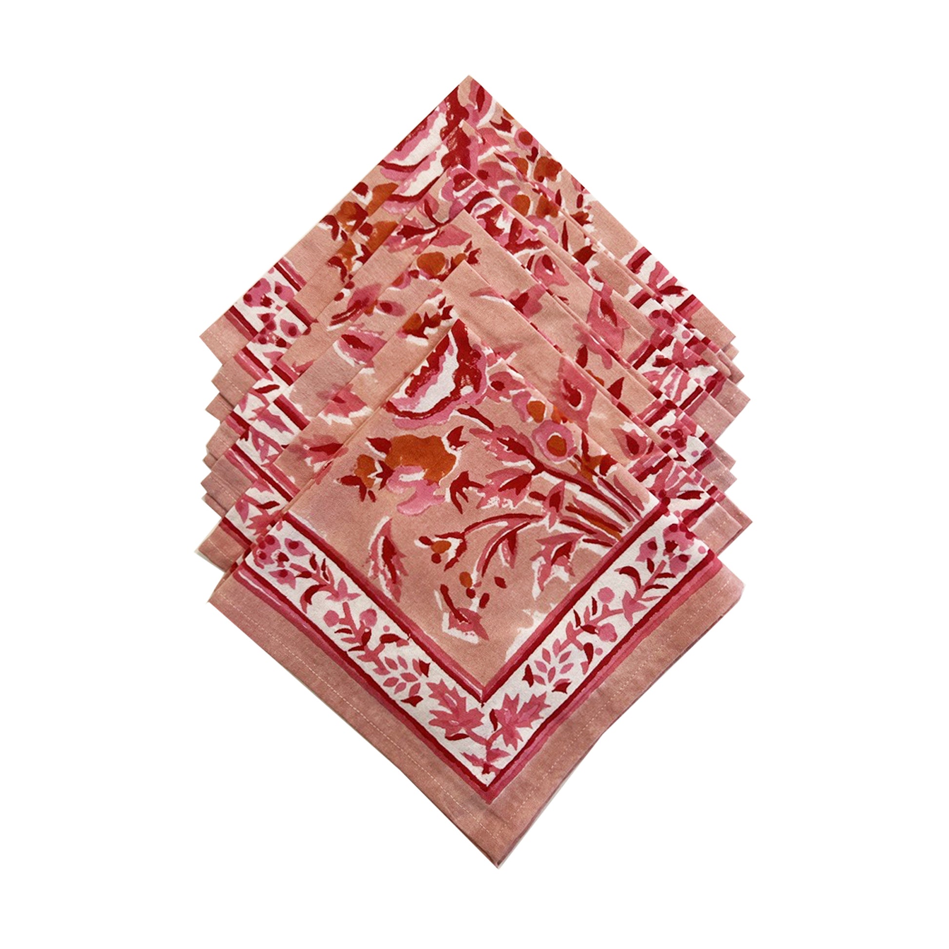 Set of Pink Napkins