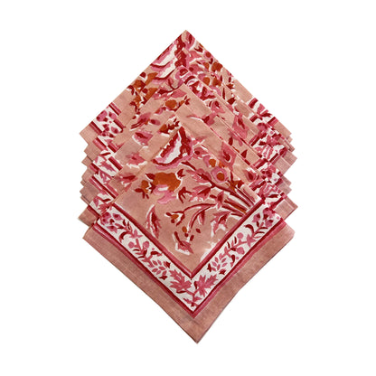 Set of Pink Napkins