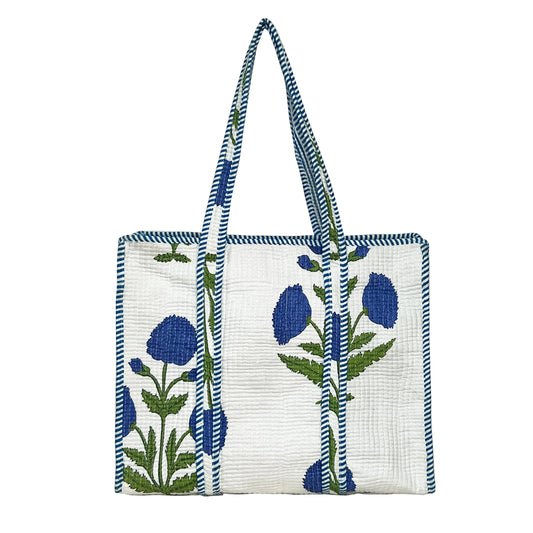 PUSHPALI - BLUE TOTE