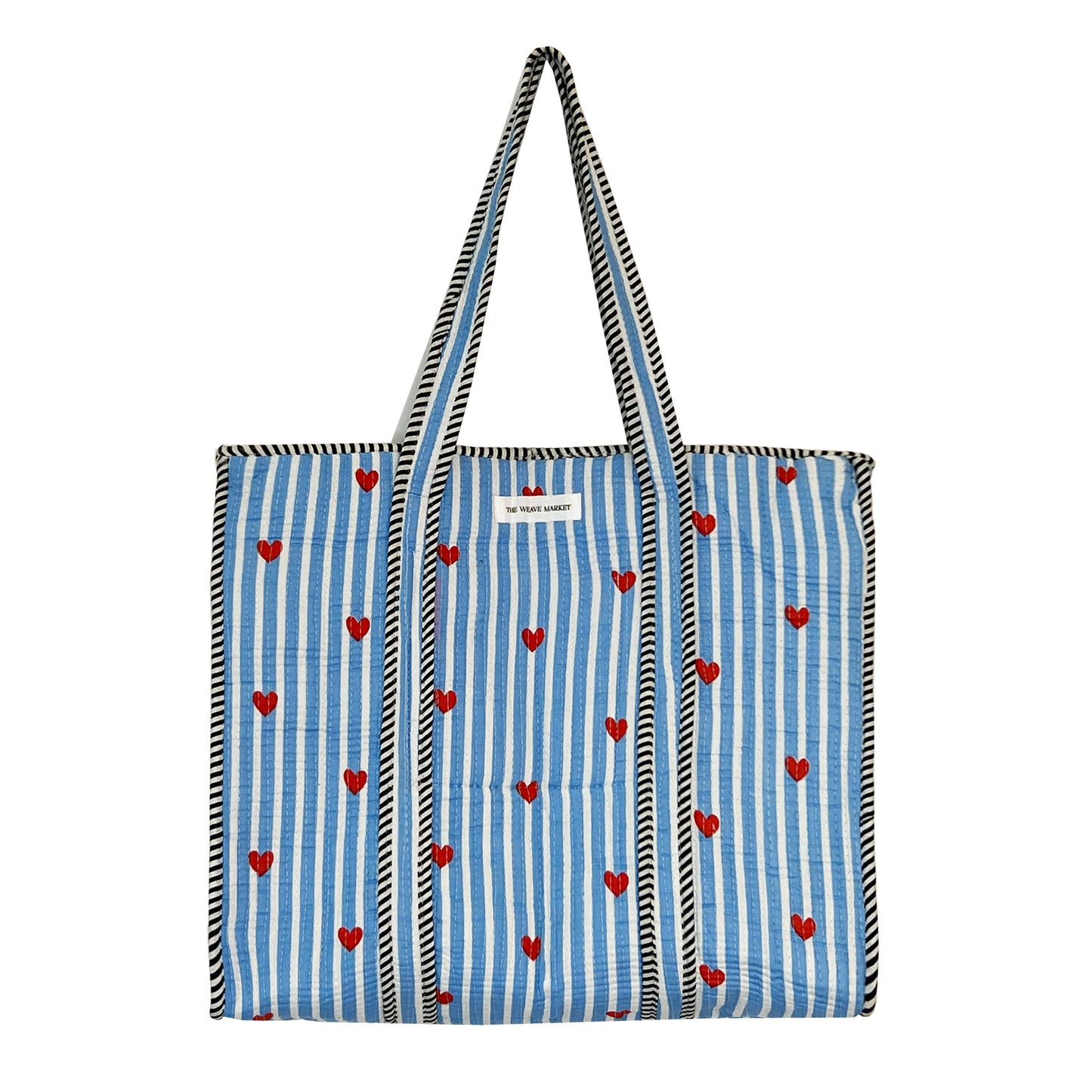 HEARTSY - LIGHT BLUE TOTE