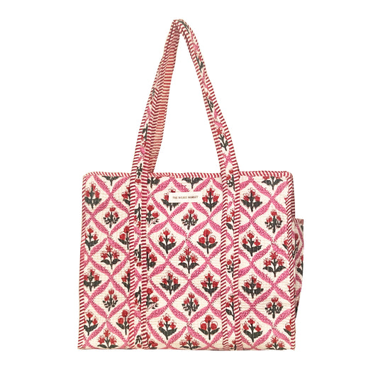 WILDFLOWER - PINK TOTE
