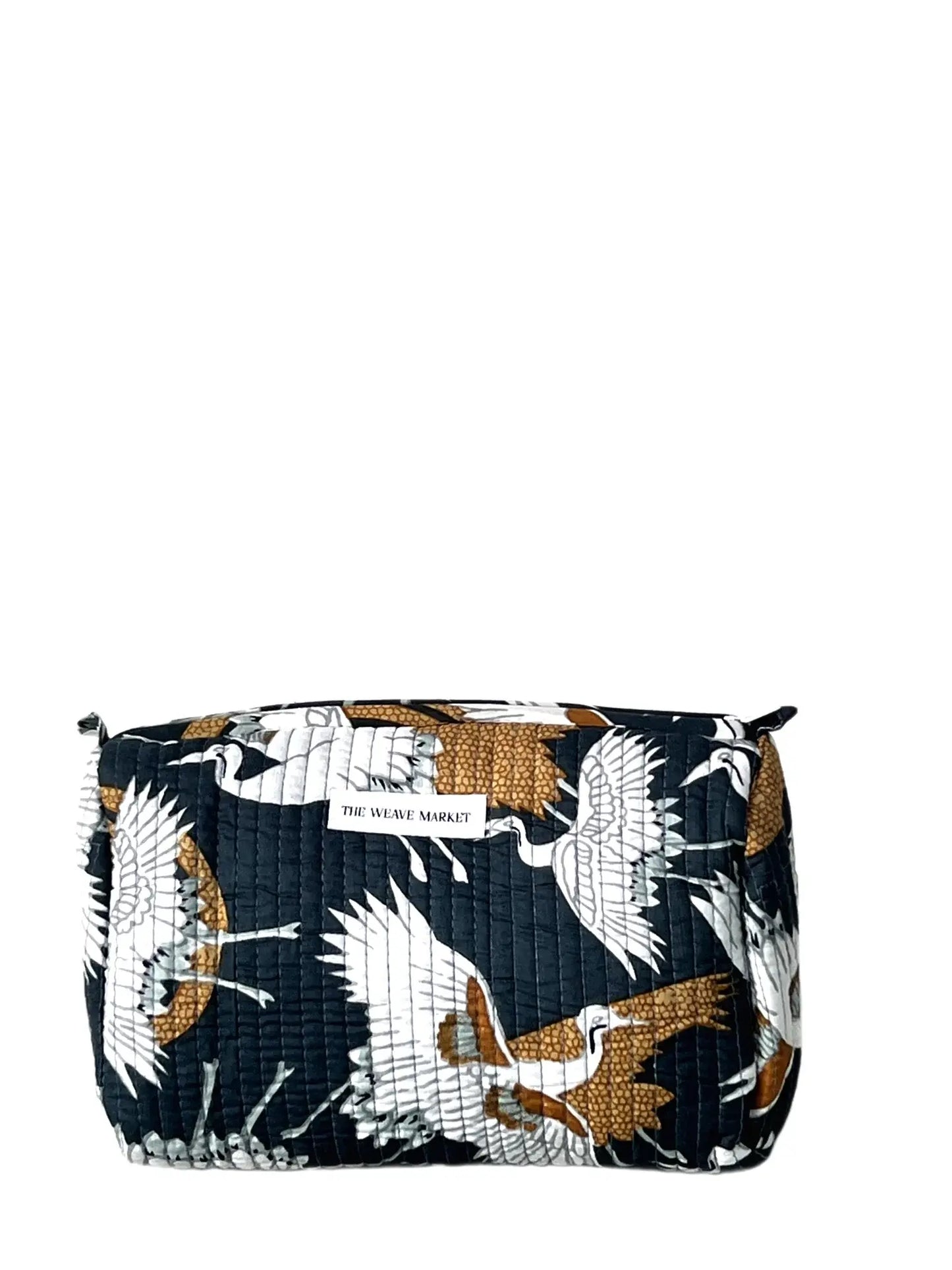 The Flying Swan Blue Pouch