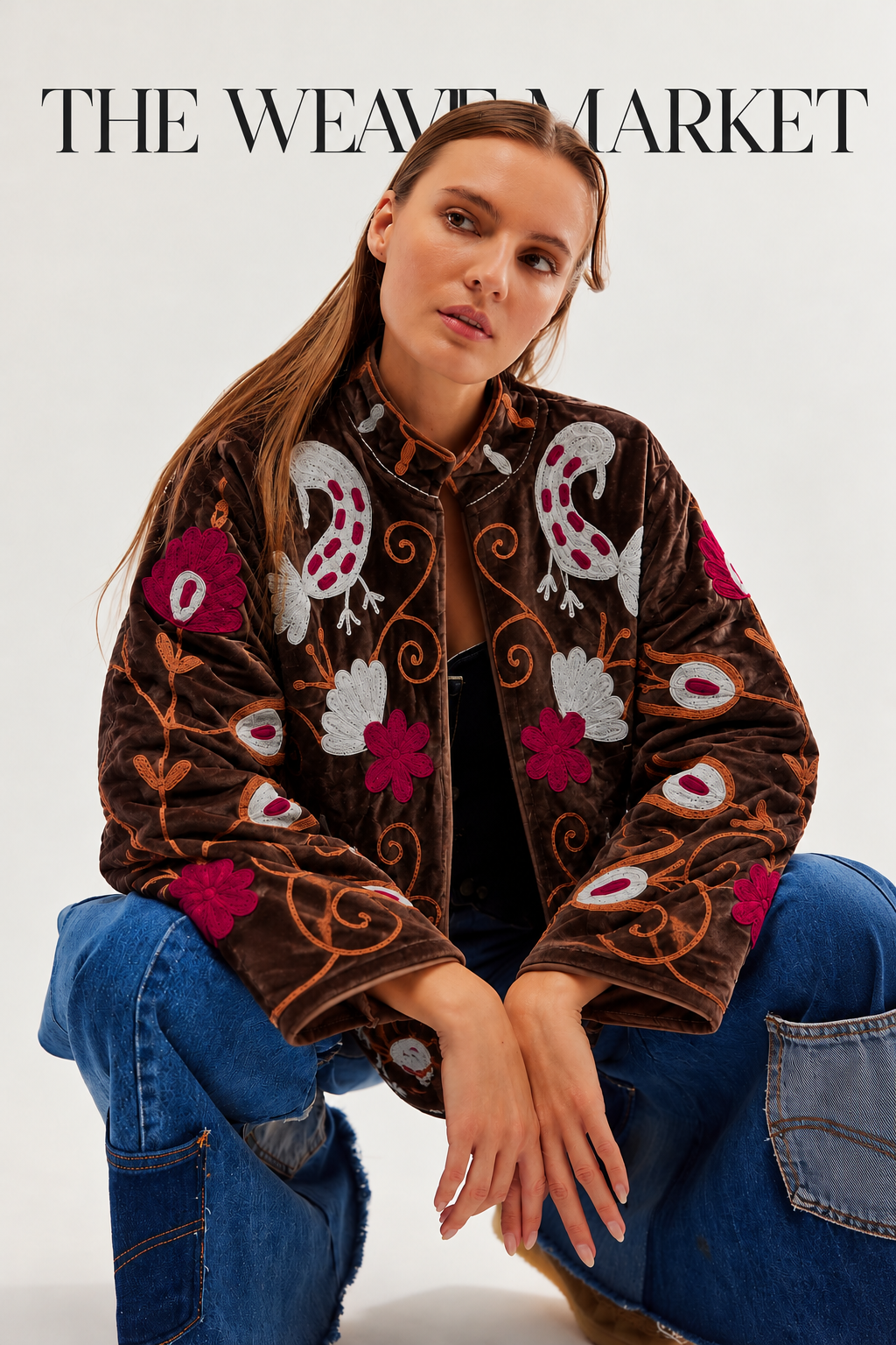 Enchanted Aviary - Velvet Jacket