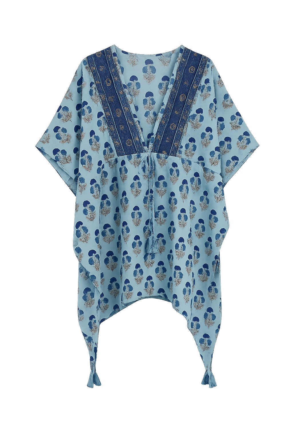 V-neck Summer Kaftan UAE